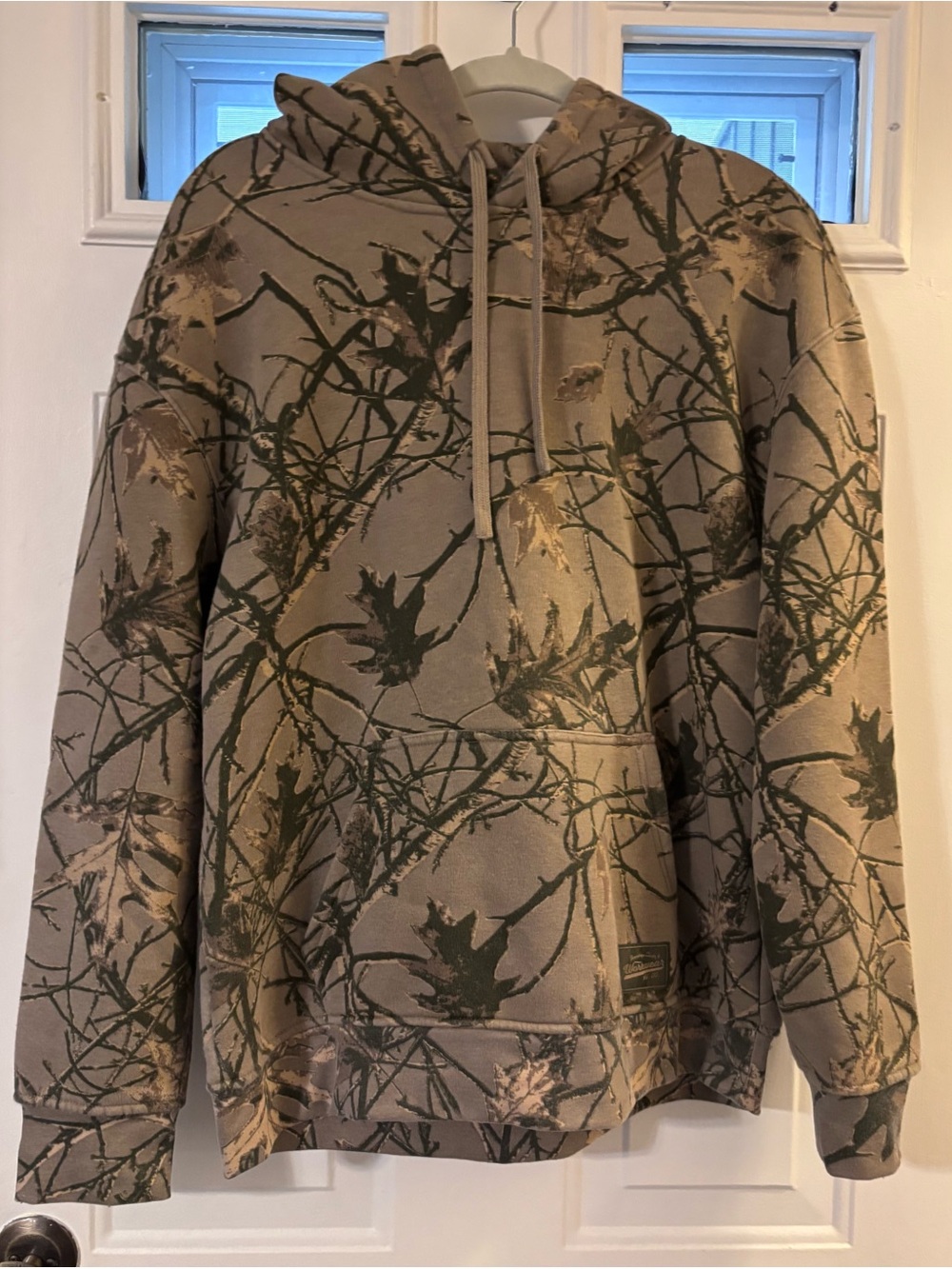 Brooklyn Cloth Olive and Tan Camo Pullover Hoodie